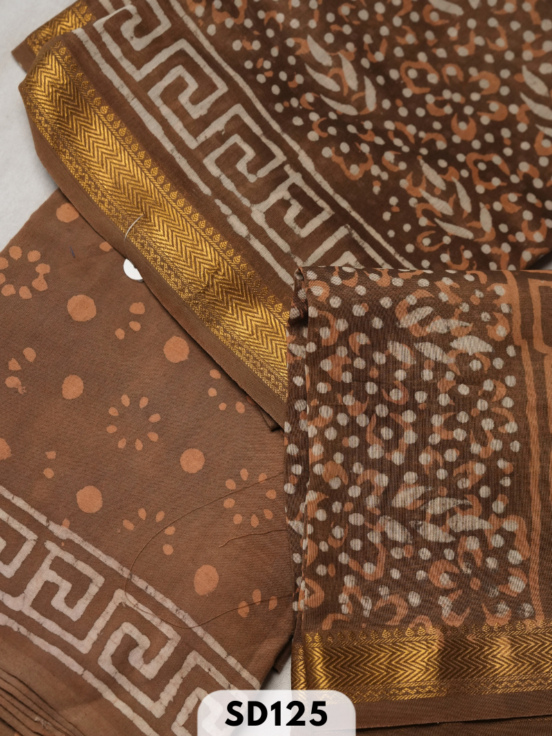 Premium maheswari silk 3 Pcs salwar set