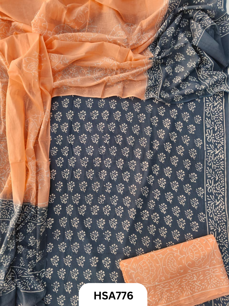Exclusive Discharge Print Salwar Suit 3pcs