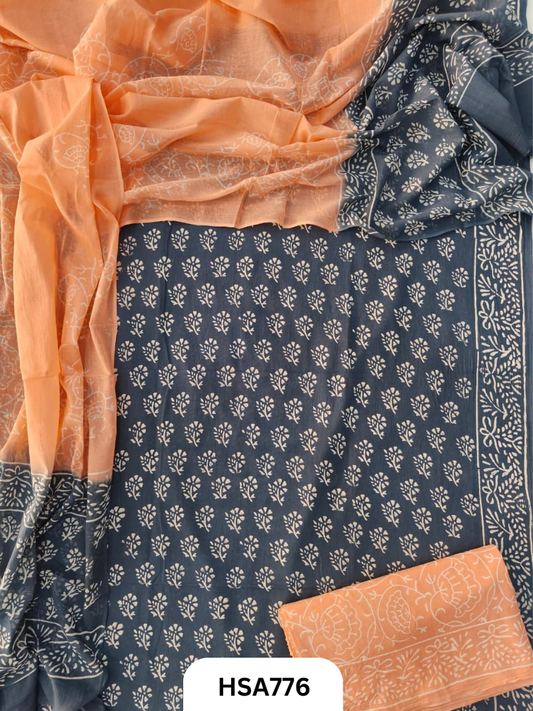 Exclusive Discharge Print Salwar Suit 3pcs