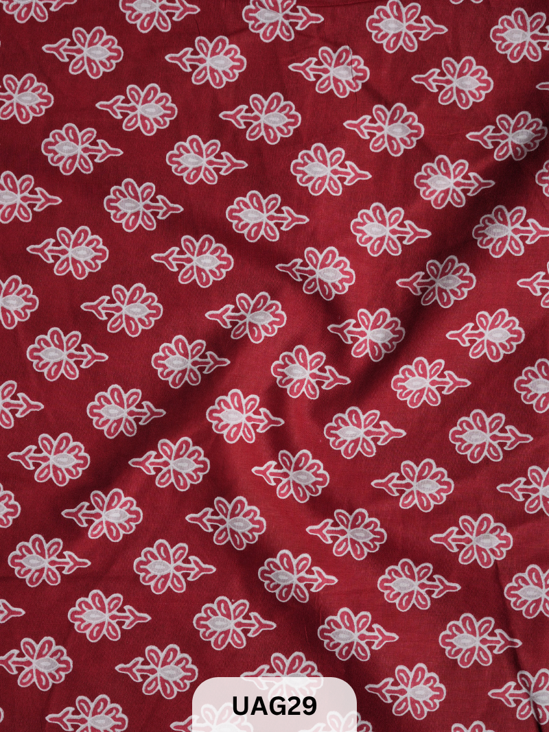 JAIPUR COTTON FABRIC - SCREEN PRINT 1 MTR