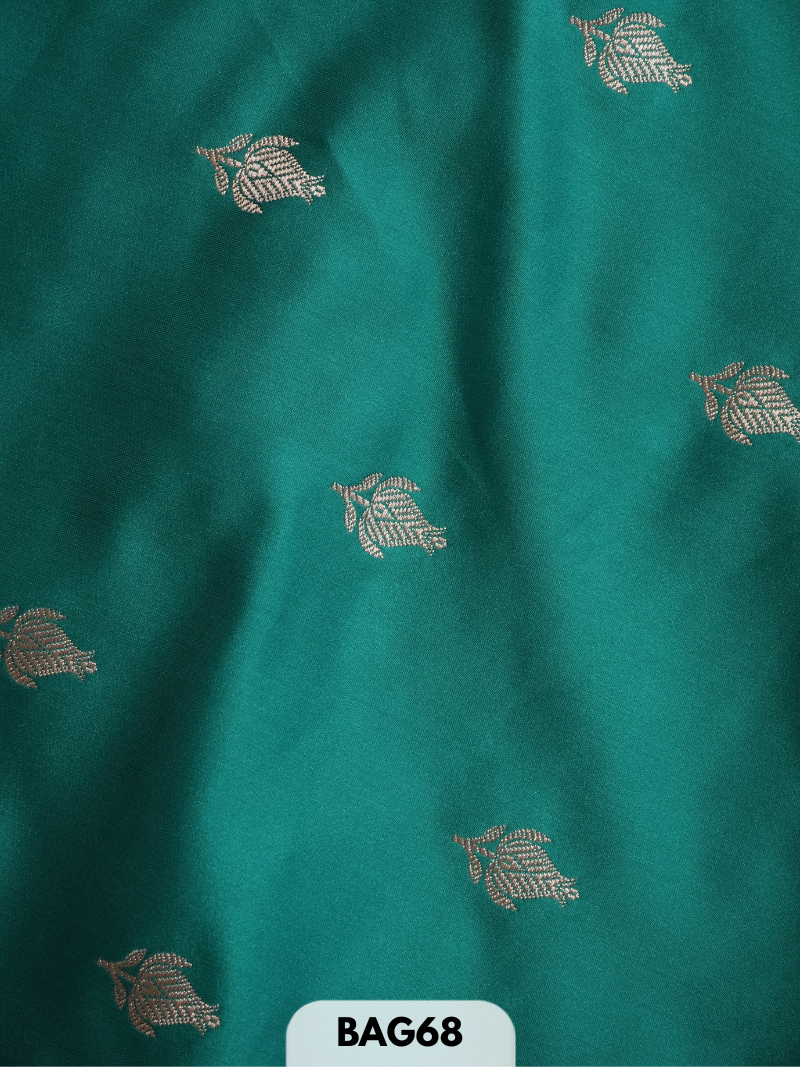 BANARASI SILK FABRIC - 1 MTR