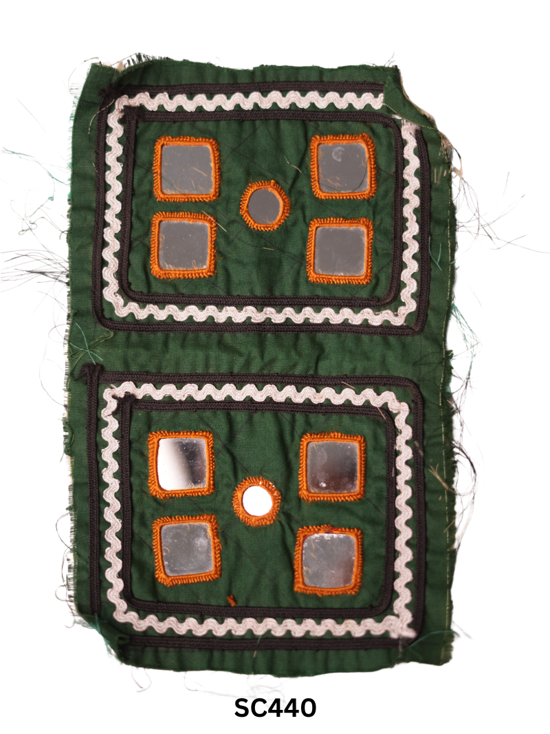 BHUJODI HANDCRAFTED PATCH - EACH "4 X 5.5 INCH" SET OF 2PCS