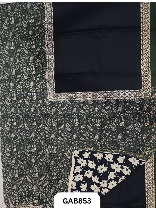 Bagru Block Print Cotton Mulmul Sarees With Running Blouse
