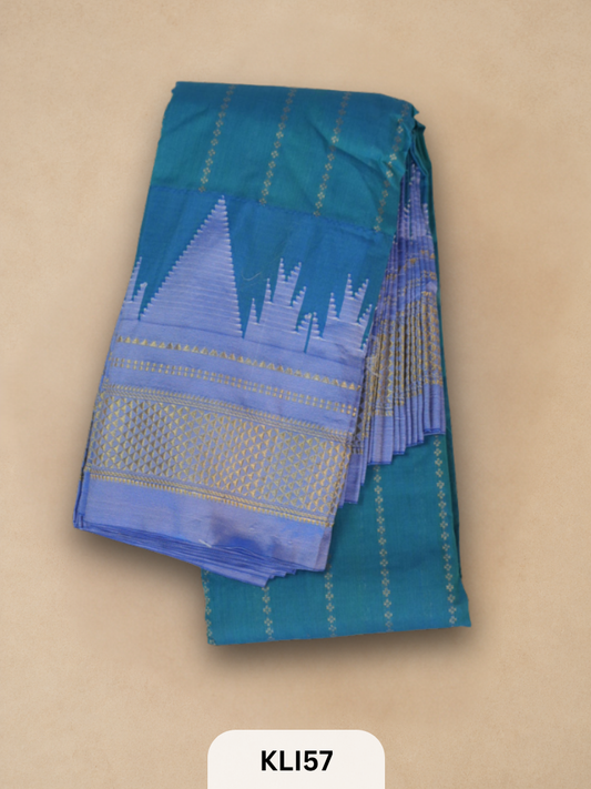 ILKAL TOPI BORDER HANDLOOM SAREE