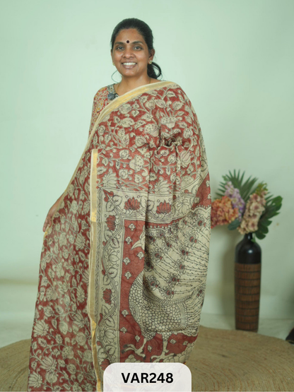 KALAMKARI KOTA SAREE