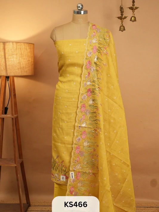 PREMIUM LINEN WITH Embroidery