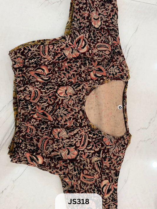 Kalamkari Stitched Blouse - 42