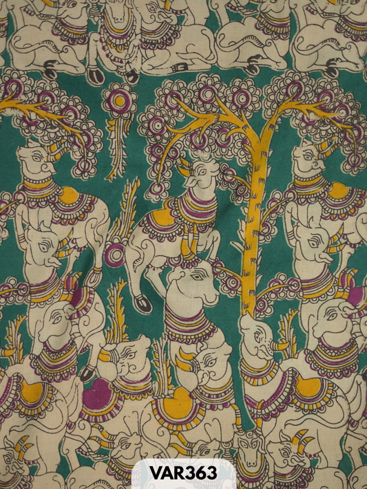 KALAMKARI FABRIC - 1 MTR