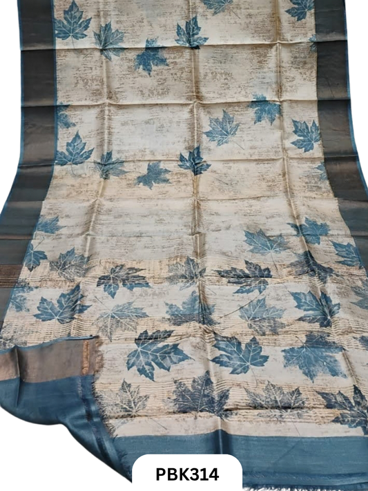 Pure Handloom Tussar Silk Saree