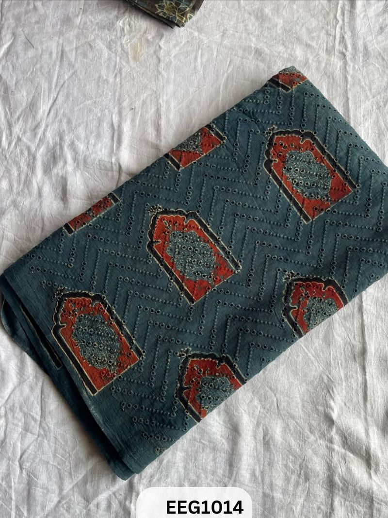 PREMIUM COTTON HAKOBA AJRAKH FABRIC-1MTR