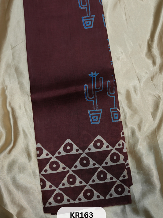 MURSHIDABAD HAND PAINTED SAREES