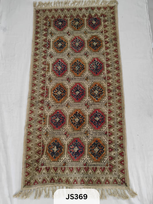 KALAMKARI PRINT FLOOR MAT (2X4 FEET)