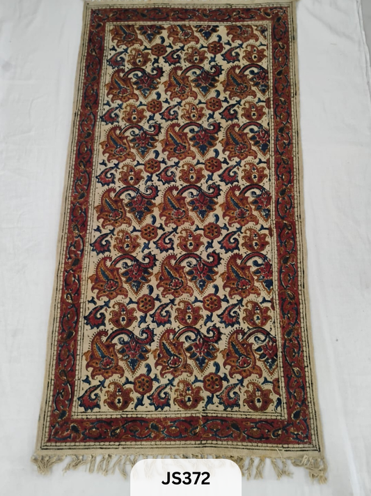 KALAMKARI PRINT FLOOR MAT (2X4 FEET)