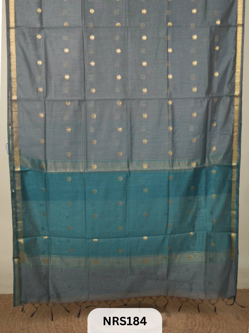 CHANDERI INSPIRED MAHESWARI SAREE