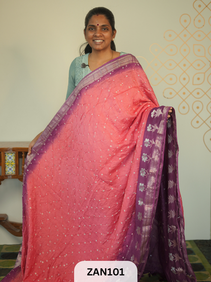 BANARASI BANDHINI TIE AND DYE