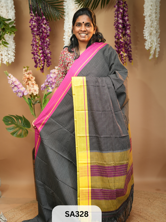 Pettada Anchu Saree- Black Saree Story with Shanmuga Priya