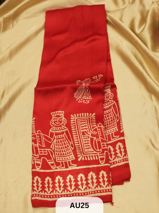 SOFT SILK BLEND TUSSAR | WITH BLOUSE