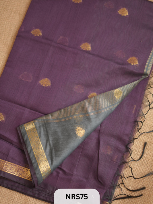 CHANDERI INSPIRED MAHESWARI SAREE