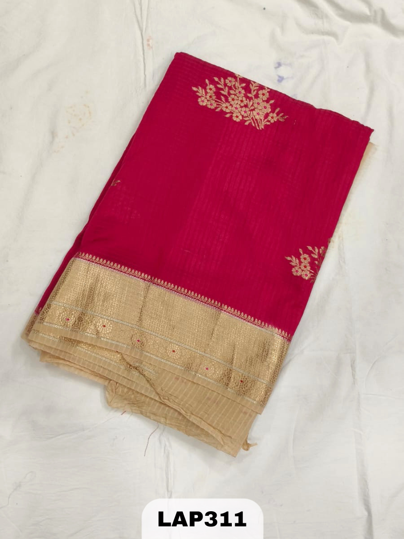 Banaras dupion raw silk saree