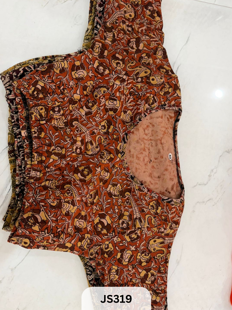 Kalamkari Stitched Blouse - 42