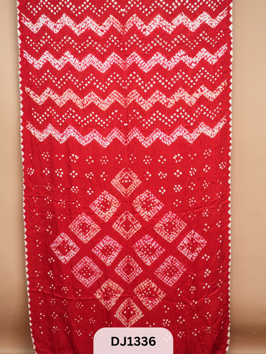 BANDHANI  WITH SHIBORI SAREE