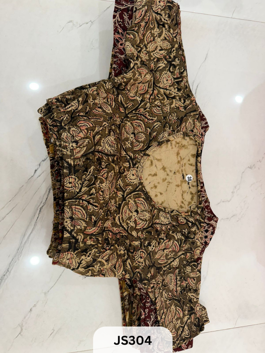 Kalamkari Stitched Blouse - 38 Size