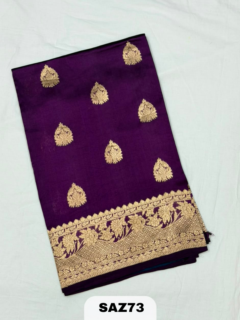 BANARAS PURE PUNA SILK SAREE