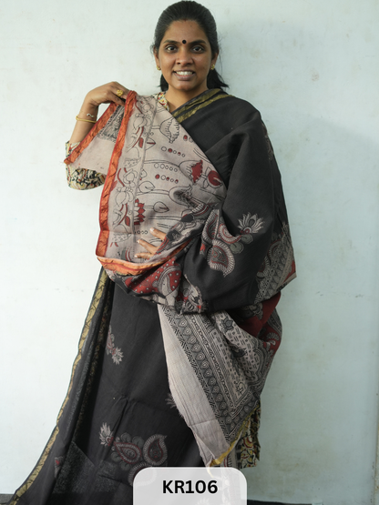 KALAMKARI KOTA SAREE