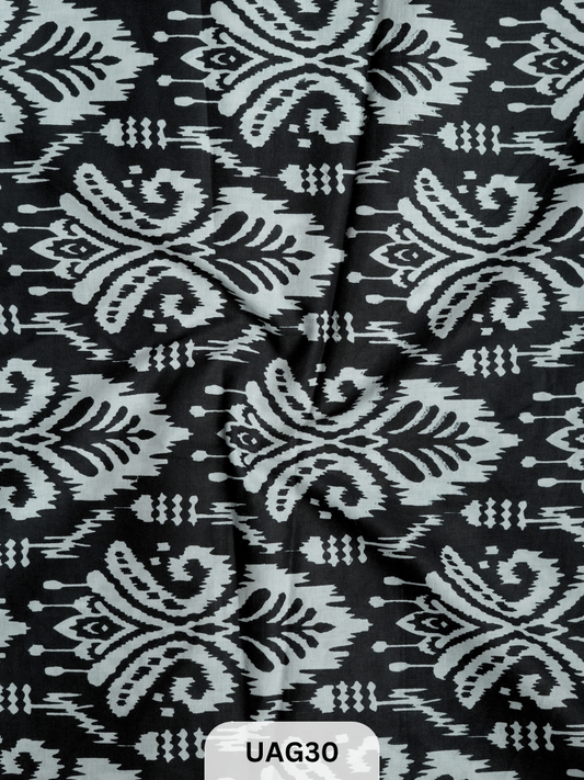 JAIPUR COTTON FABRIC - SCREEN PRINT 1 MTR