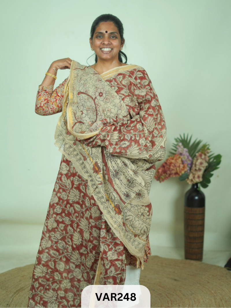 KALAMKARI KOTA SAREE