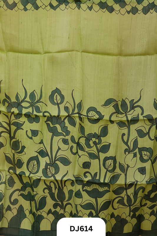 Tussar Hand Paint  Blouse