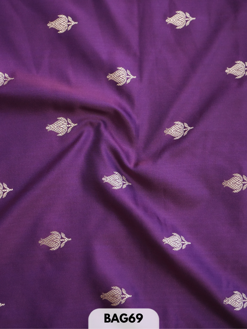 BANARASI SILK FABRIC - 1 MTR