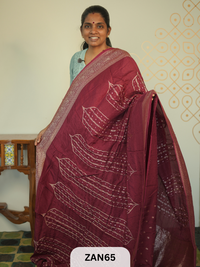 BANARASI BANDHINI SAREE