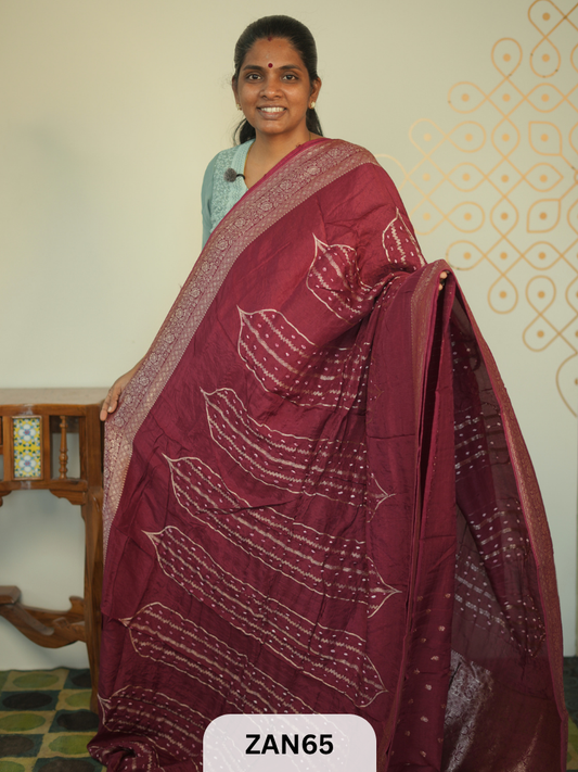BANARASI BANDHINI SAREE