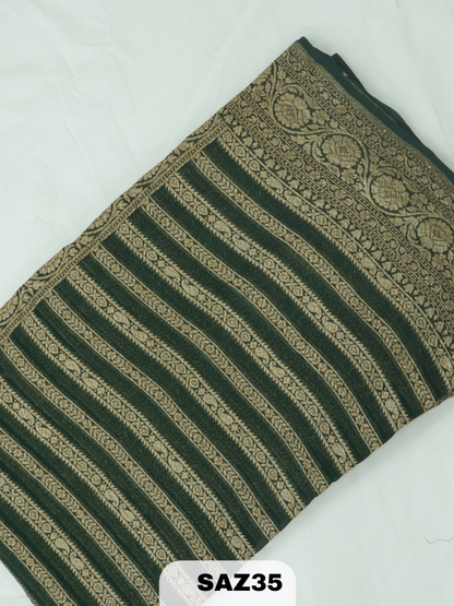 BANARAS ANTI KHADI GEORGET SAREE