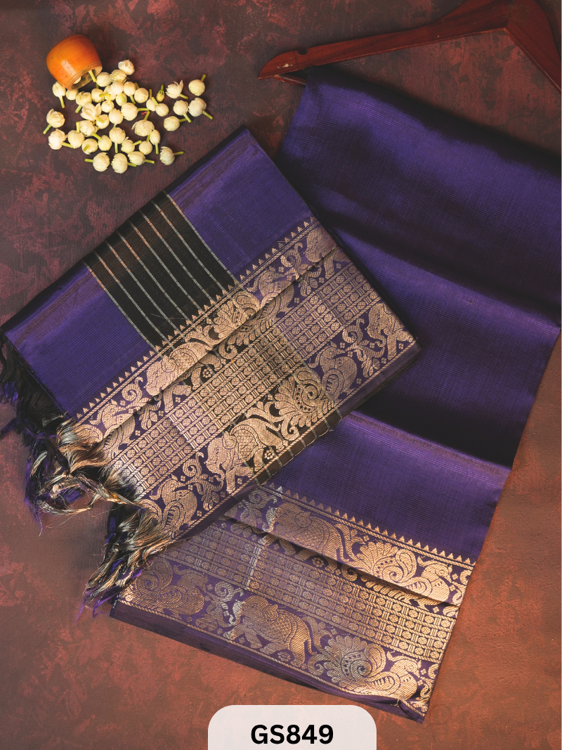 Pure Handloom Mangalgiri Top and Dupatta