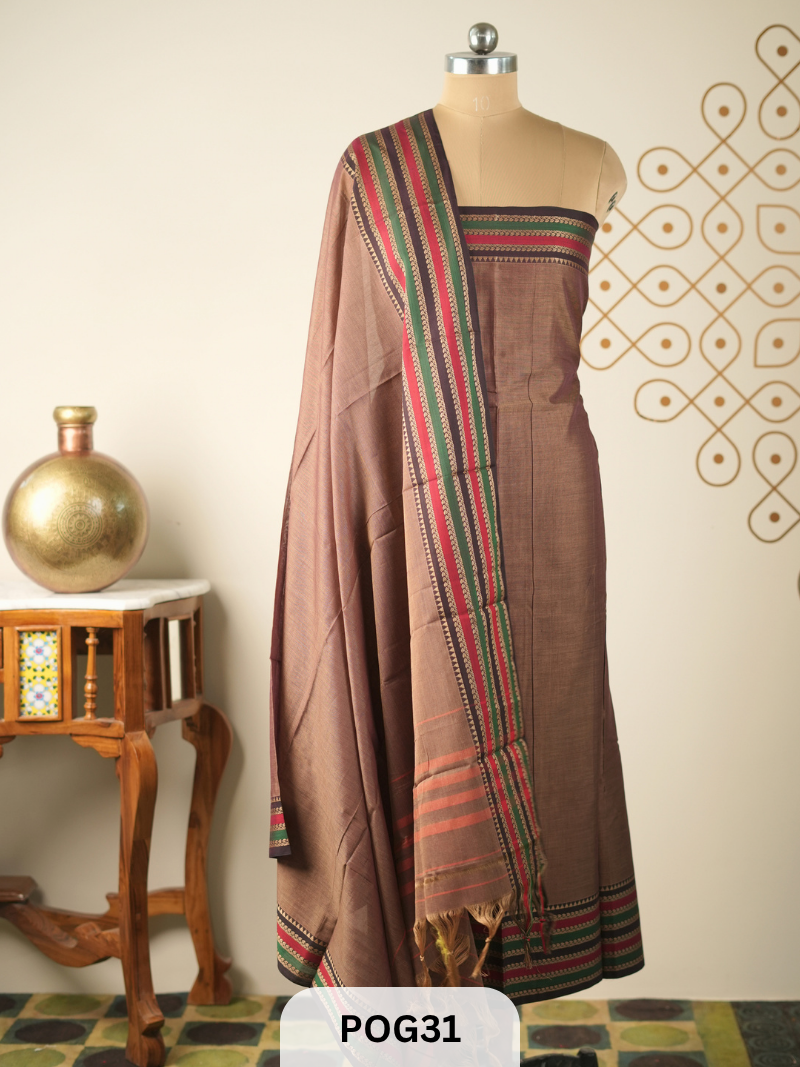 NARAYANPET PREMIUM SALWAR SUIT-4.5mtr TOP and 2.5 mtr DUPPATA
