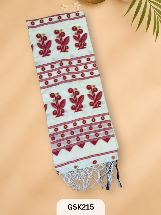 Jamdani Powerloom Weave