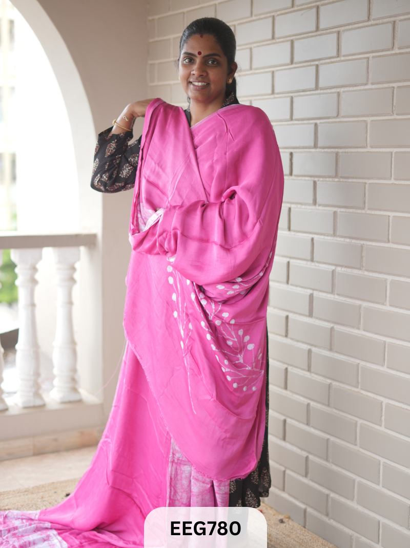 BATIK PRINT MODAL SAREE