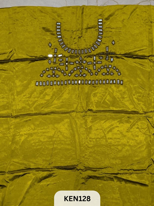 MUSHRU KUTCH MIRROR BLOUSE