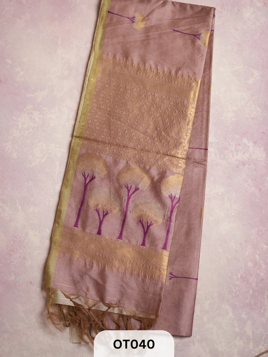 ZARI TUSSAR SAREE