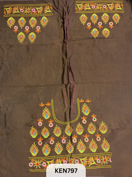 MASHRU HANDWORK BLOUSE PIECE