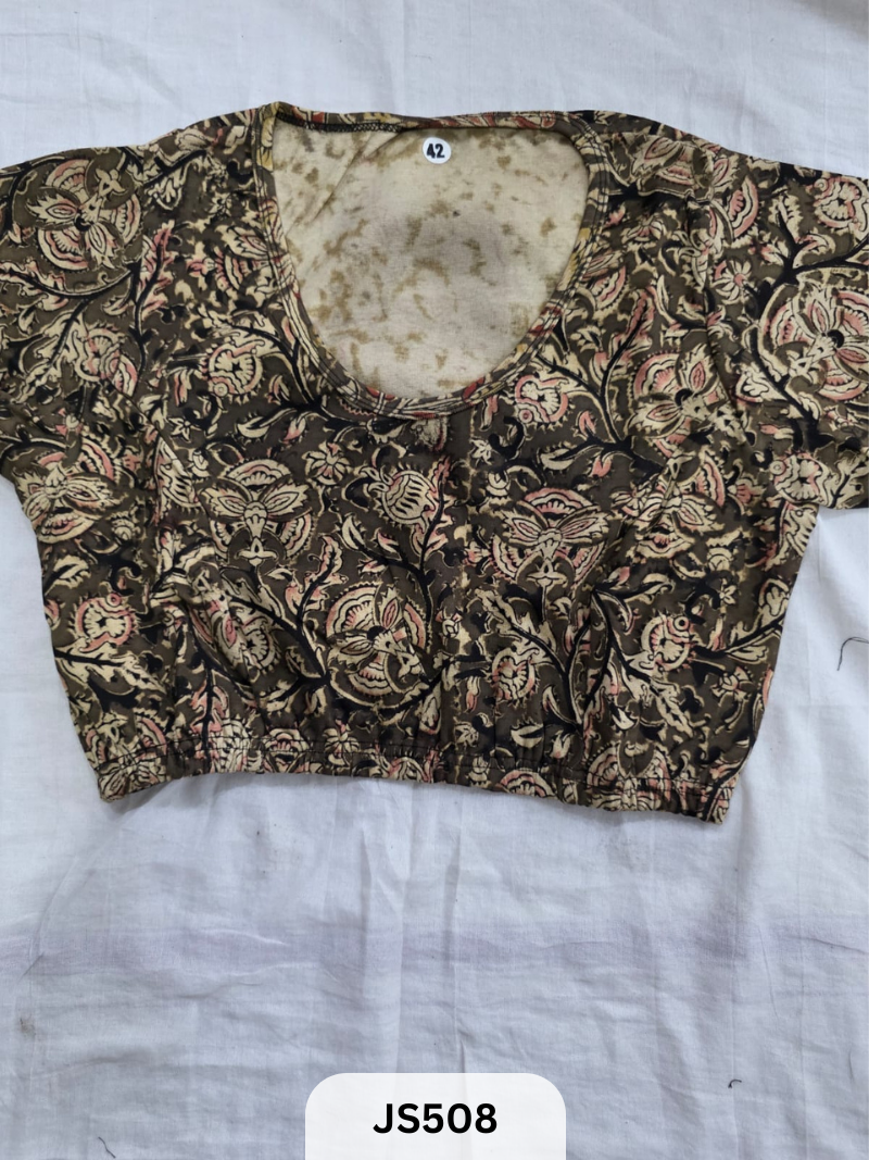 Kalamkari Stitched Blouse - 42