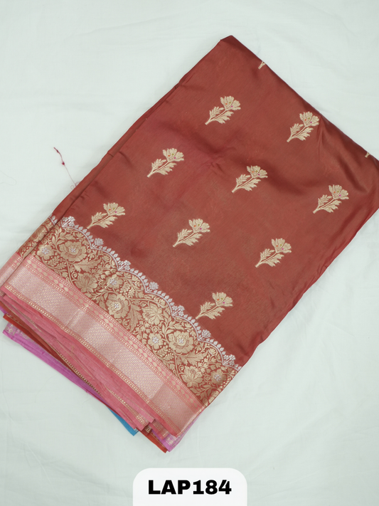 Banaras kora dupion silk saree