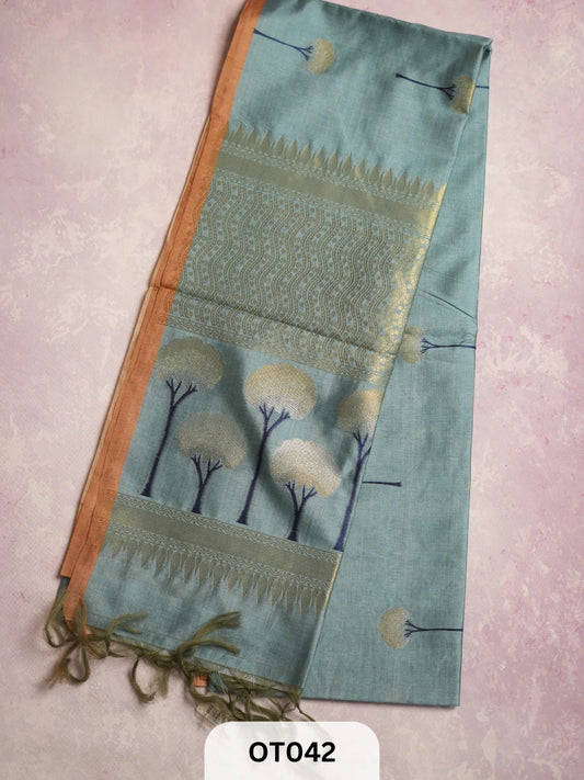 ZARI TUSSAR SAREE