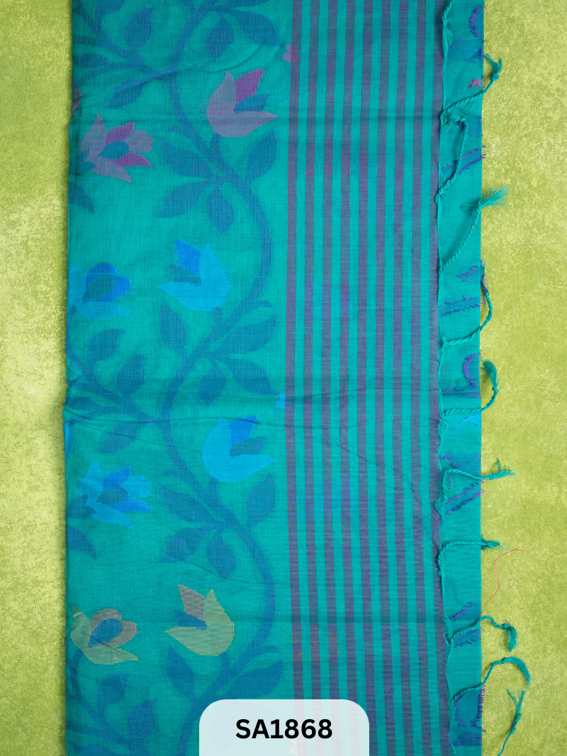 DHAKAI JAMDANI PREMIUM COTTON SAREE