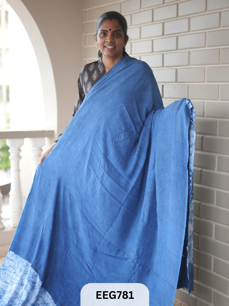 BATIK PRINT MODAL SAREE
