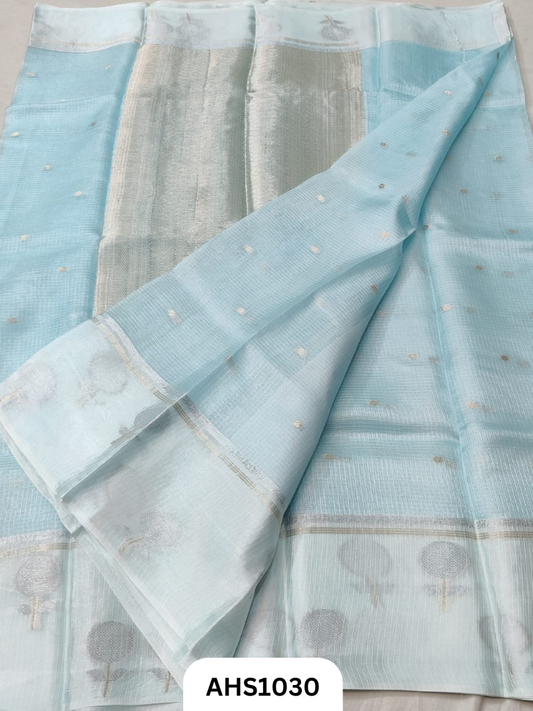 Kota Kataan Silk Weaving Saree With Blouse