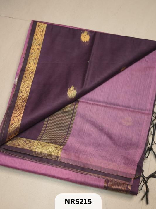 CHANDERI INSPIRED MAHESWARI SAREE