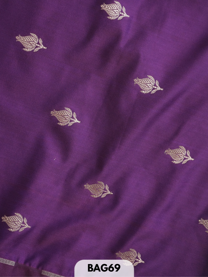 BANARASI SILK FABRIC - 1 MTR